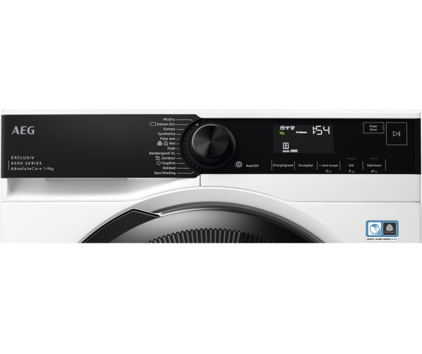 AEG TR8ROSTOCK warmtepomp droger - wit - AbsoluteCare