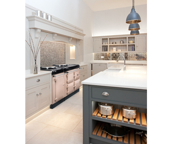 AGA ER3 160 5-deurs fornuis met gietijzeren ovens en warmhoudplaat
