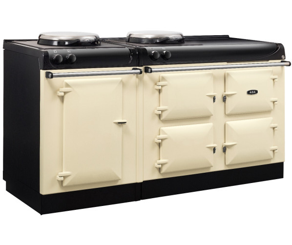 Design AGA ER3 170 5-deurs fornuis met warme ovens en geïntegreerde timer en kookplaat functies