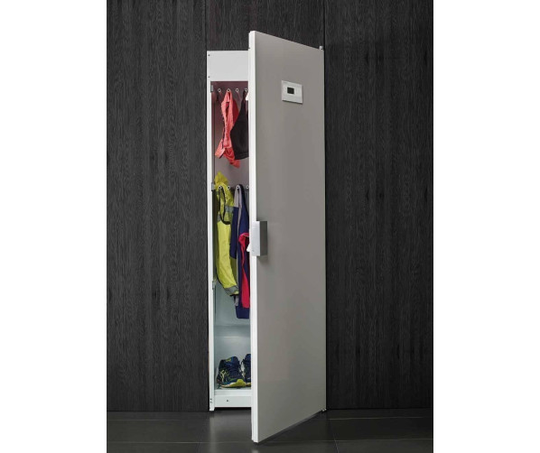 Het design van de Asko DC7784V.W is afgestemd op de nieuwe serie wasmachines en drogers