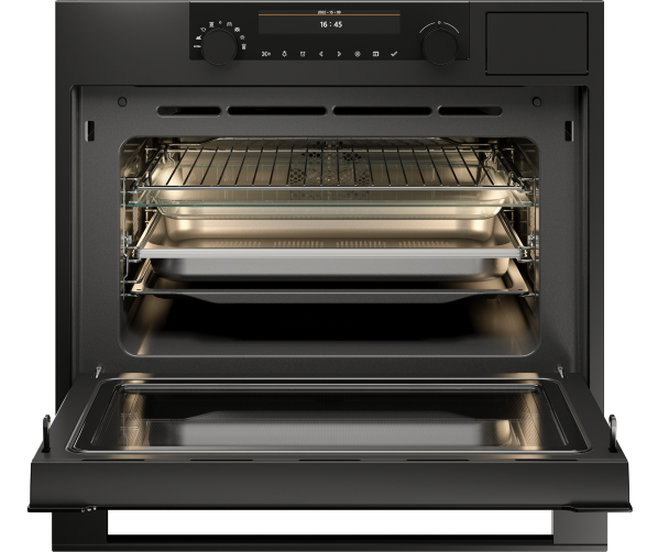 Atag CSX4695D inbouw combi-stoomoven met magnetron - grafiet 