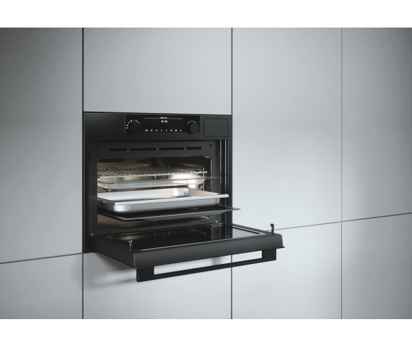 Atag CSX4695D inbouw combi-stoomoven met magnetron - grafiet 