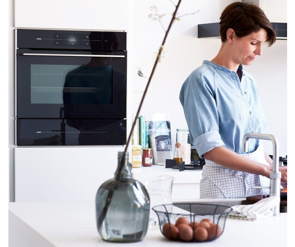 Aqua clean bij de Atag oven met magnetron CX4574M