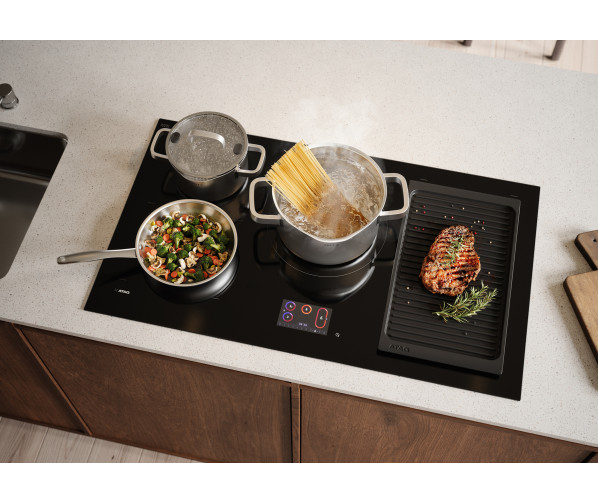 Atag HI39571TF inbouw kookplaat met TFT scherm - 90 cm. beed