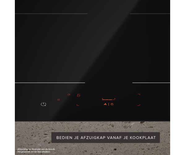 Atag HI88571FV inbouw inductie kookplaat - 80 cm - 5 zones