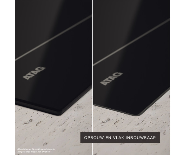 Atag HI88571FV inbouw inductie kookplaat - 80 cm - 5 zones