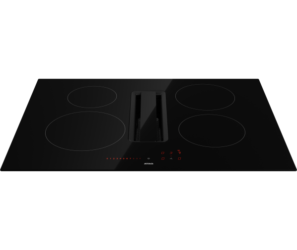 Atag HIDD07471EX inbouw inductie kookplaat met afzuiging