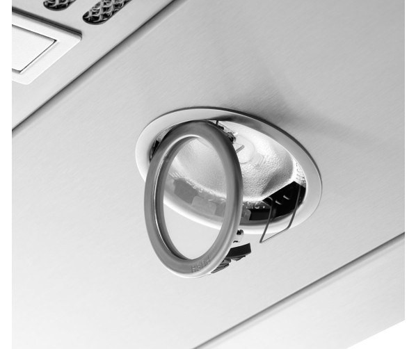 Heldere verlichting bij de Atag afzuigkap WS6211IM