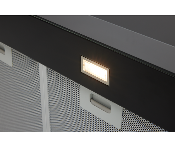 Atag WS90292IM wand afzuigkap - zwart - 90 cm. breed