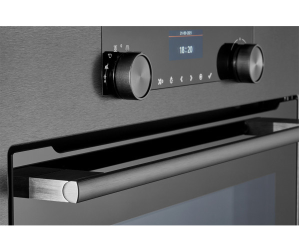 Atag BCM46121C inbouw oven met magnetron - blacksteel