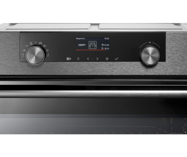 Atag BCM46121C inbouw oven met magnetron - blacksteel