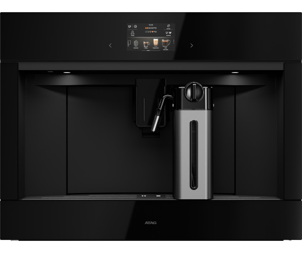Atag CM8471D inbouw koffiemachine - zwart glas