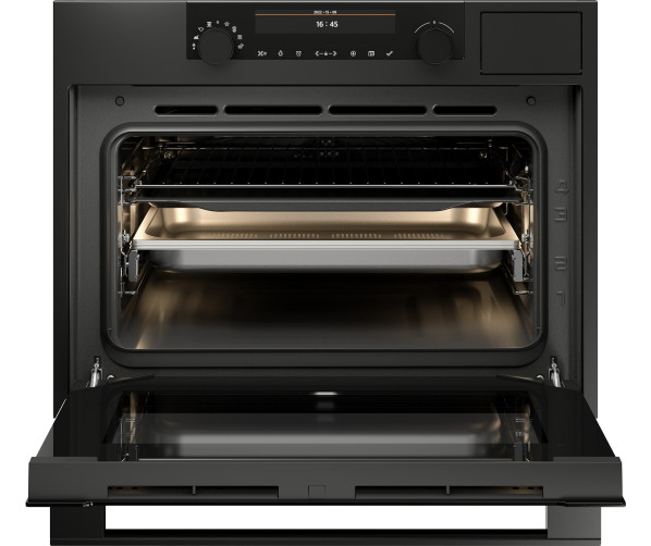 Atag CS4695D inbouw grafiet combi-stoomoven