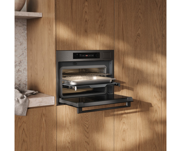 Atag CS8412D inbouw combi-stoomoven - blacksteel