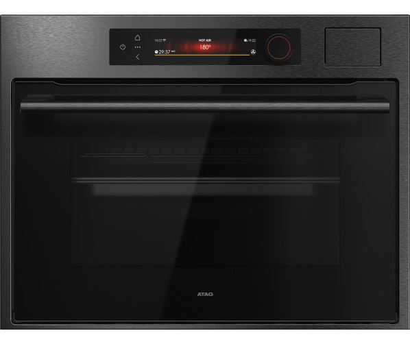 Atag CS8412D inbouw combi-stoomoven - blacksteel