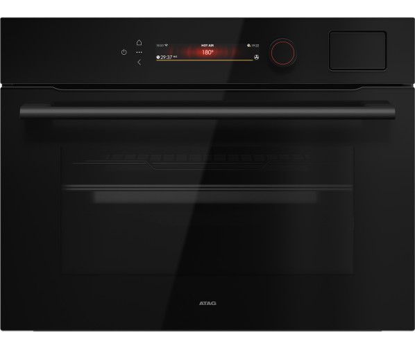 Atag CS8471D inbouw combi-stoomoven - zwart glas