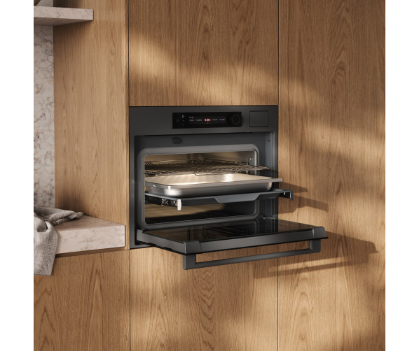 Atag CS8495D inbouw combi-stoomoven - nis 45 - grafiet