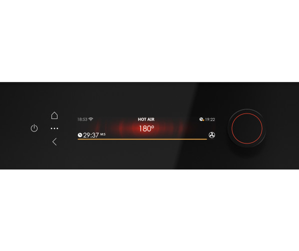 Atag CS8671D inbouw combi-stoomoven - zwart glas