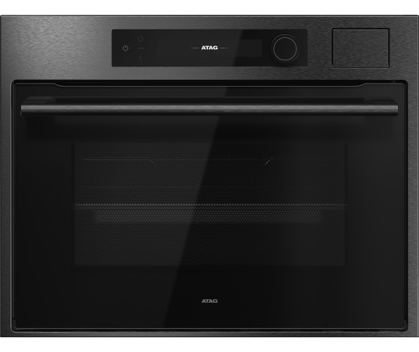Atag CSX8412D inbouw combi-stoomoven met magnetron - blacksteel
