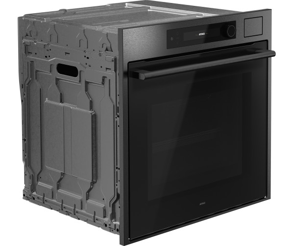 Atag CSX8612D inbouw combi-stoomoven met magnetron - blacksteel