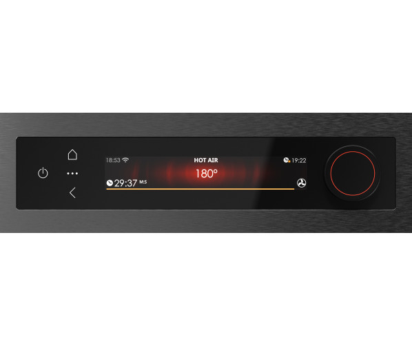 Atag CSX8612D inbouw combi-stoomoven met magnetron - blacksteel
