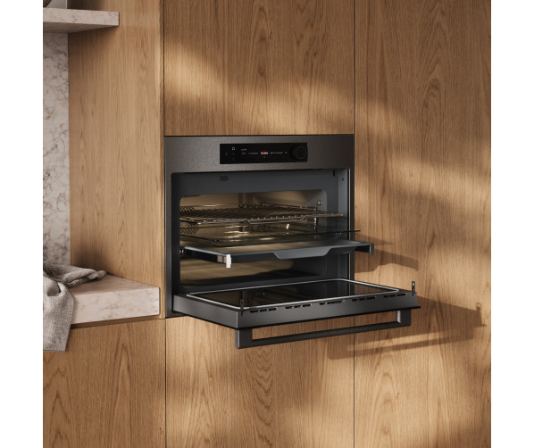 Atag CX8412D inbouw oven met magnetron - blacksteel