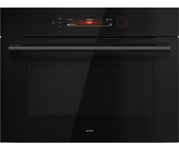 Atag CX8471D inbouw oven met magnetron - zwart glas