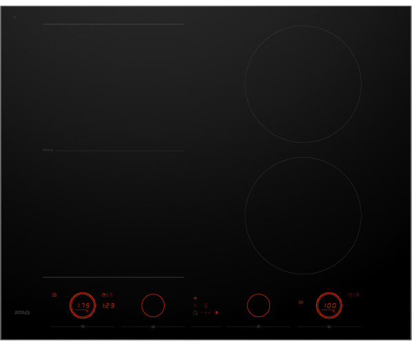 Atag HI26471SVR inductie kookplaat met Celsius Cooking - 64 cm.