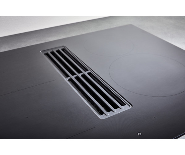 Atag HIDD7472EV inductie kookplaat met afzuiging - 70 cm. breed