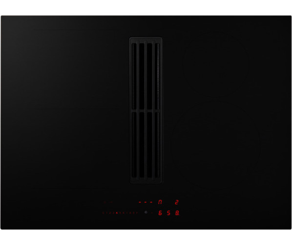 Atag HIDD7472EV inductie kookplaat met afzuiging - 70 cm. breed