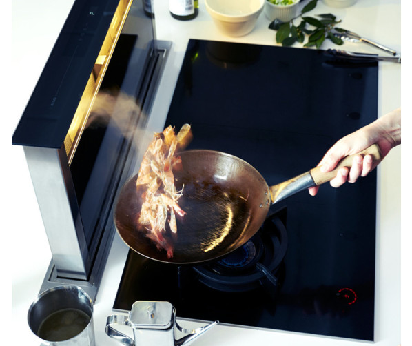 Automatische naloopstand bij de Atag afzuigkap WDD9074MM