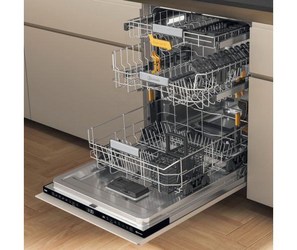 Bauknecht B8I HF58 TUSC inbouw vaatwasser met besteklade - stil 38 dB