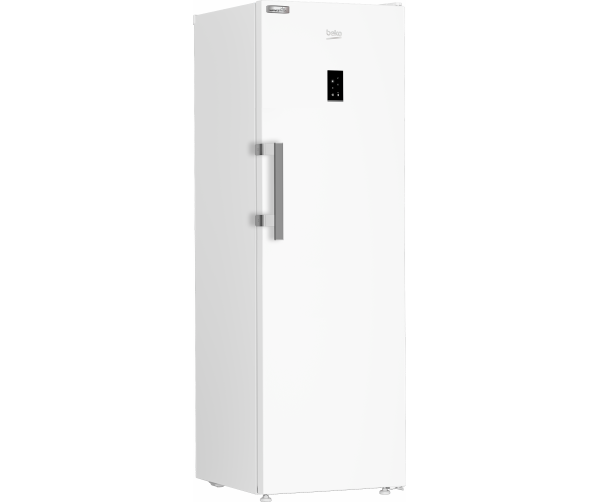 Witte Beko koelkast B3RMLNE444HW1 met display op de deur en omkeerbare deur