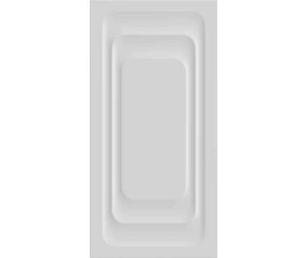 Zijaanzicht van de Beko B3T6823W2 droger met omkeerbare deur