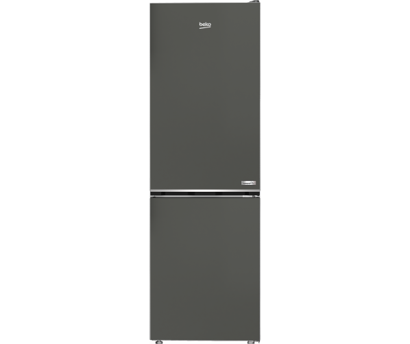 Beko koelkast grijs B5RCNA366HG vrijstaand met No-frost technologie