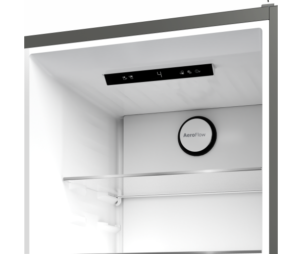 Beko B5RCNE405HG vrijstaand koelkast - grijs