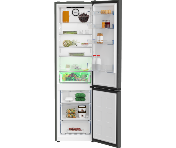 Beko B5RCNE405HG vrijstaand koelkast - grijs