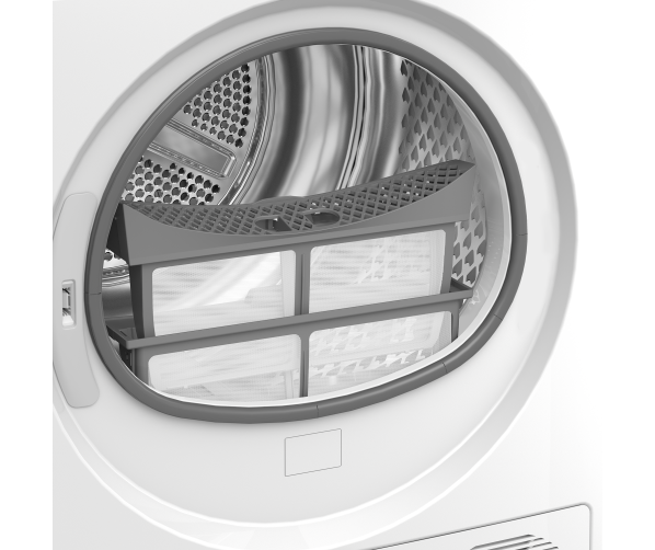 AquaWave trommel van Beko B5T68243W2 voor zachte en efficiënte droging