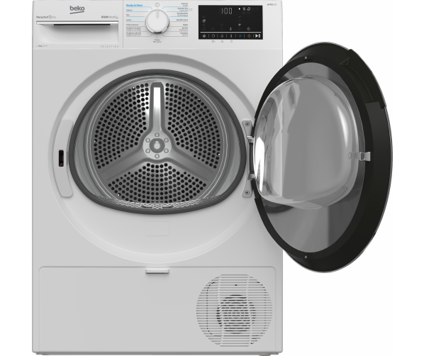 Energieklasse C warmtepompdroger Beko B5T68243W2 met laag verbruik