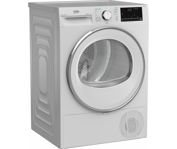 Beko B5T68243W2 warmtepompdroger 8 kg wit model voorlader