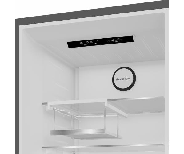 Beko B7RCNE367HG vrijstaand koelkast - grijs