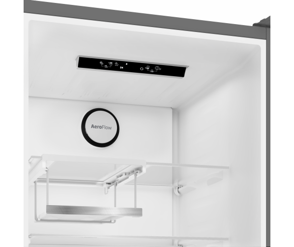 Beko B7RCNE367HG vrijstaand koelkast - grijs