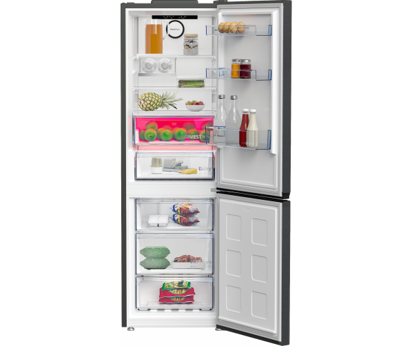 Beko B7RCNE367HG vrijstaand koelkast - grijs