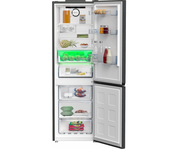 Beko B7RCNE367HG vrijstaand koelkast - grijs