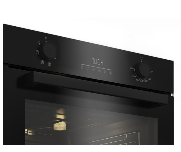 Beko BBIES17300B inbouw oven met stoom - zwart