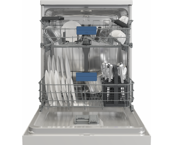 BEKO BDFN26440W2 vaatwasser met digitale display en startuitstel