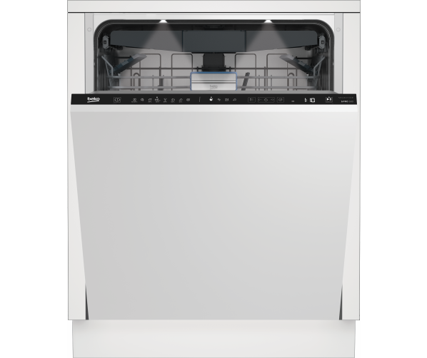 Beko BDIN38650D inbouwvaatwasser met energieklasse B en LED-display