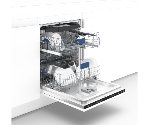 Beko BDIN38651C inbouw vaatwasser met besteklade