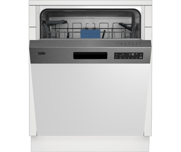 Beko BDSN26430X inbouw vaatwasser - roestvrijstaal - Fingerprint Proof
