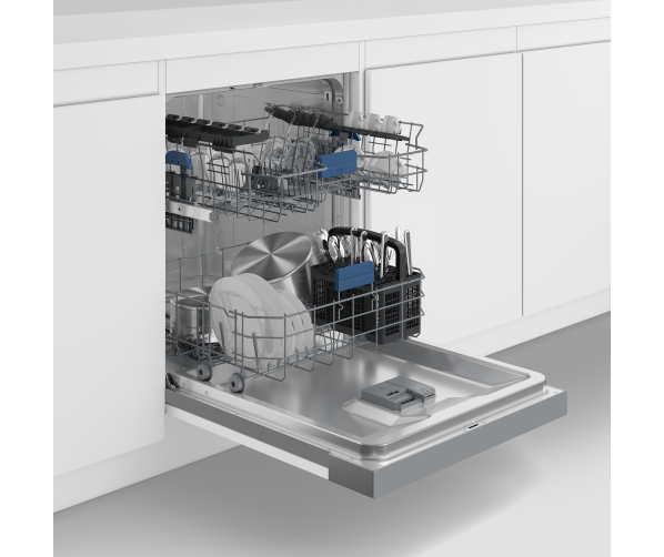 Beko BDSN36440XC inbouw vaatwasser - half geintegreerd